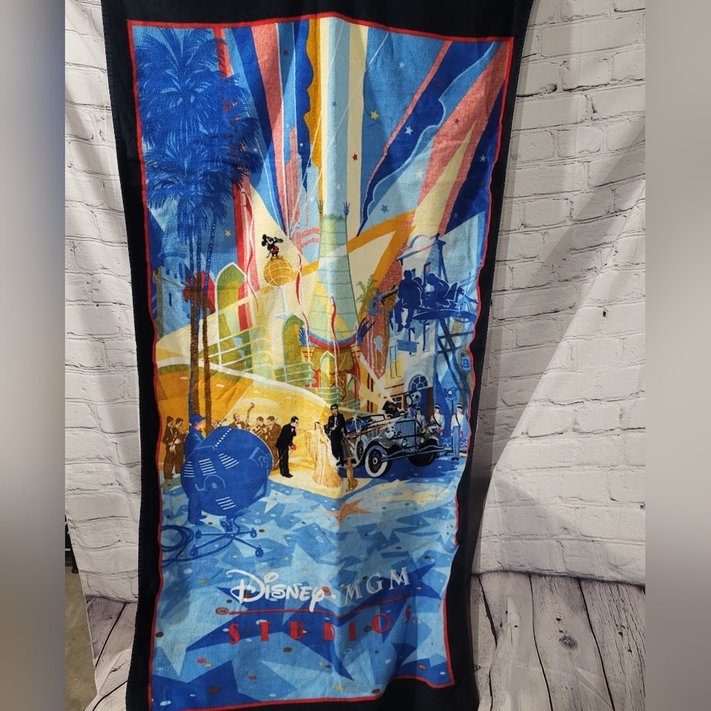 Vintage Disney Beach Towel MGM STUDIOS